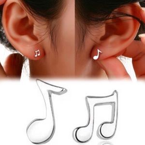 Sterling Silver Stud Earrings & Ring